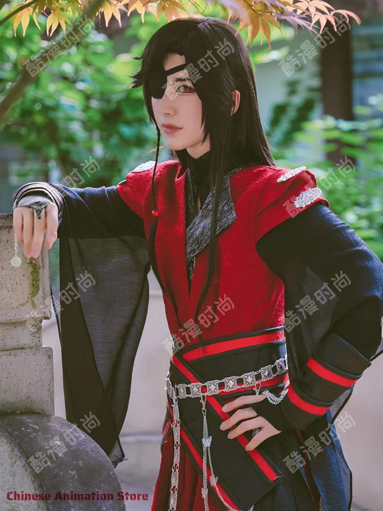 Chinese Novel TV Series TGCF Hua Cheng Cosplay Tian Guan Ci Fu Xie Lian Costume Huacheng Guiwang Ancient CostumeComic Con Party