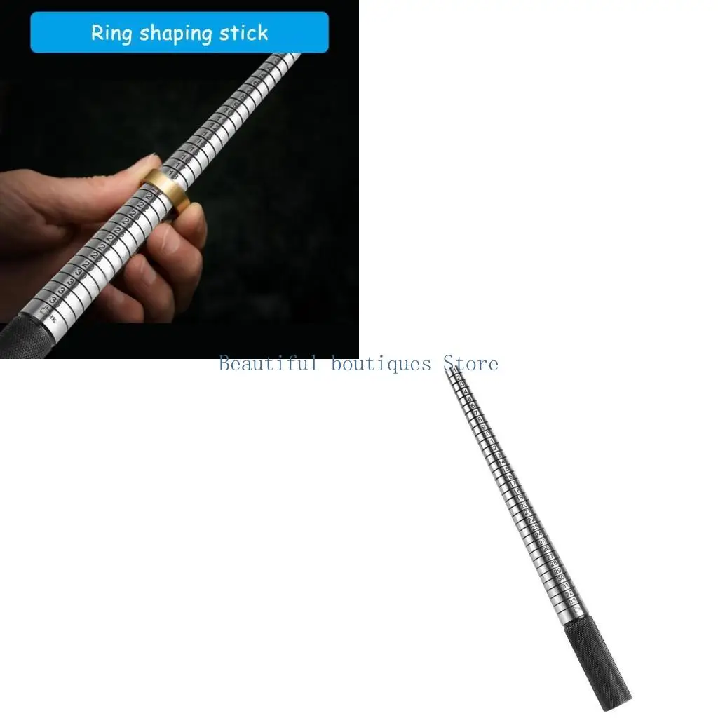 

U4LF Versatile Use Jewelry Rings Sizer Adjuster and Forming Rods Essential Tool Craft Supplies for Jewelers Enthusiasts