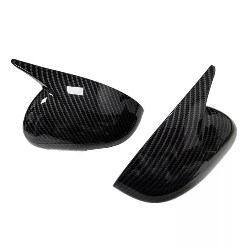 BB-1 زوج مرآة الرؤية الخلفية الإسكان OX القرن غطاء الكسوة لكيا ريو 2011-2016 الجانب مرآة الباب قذيفة قبعات ABS