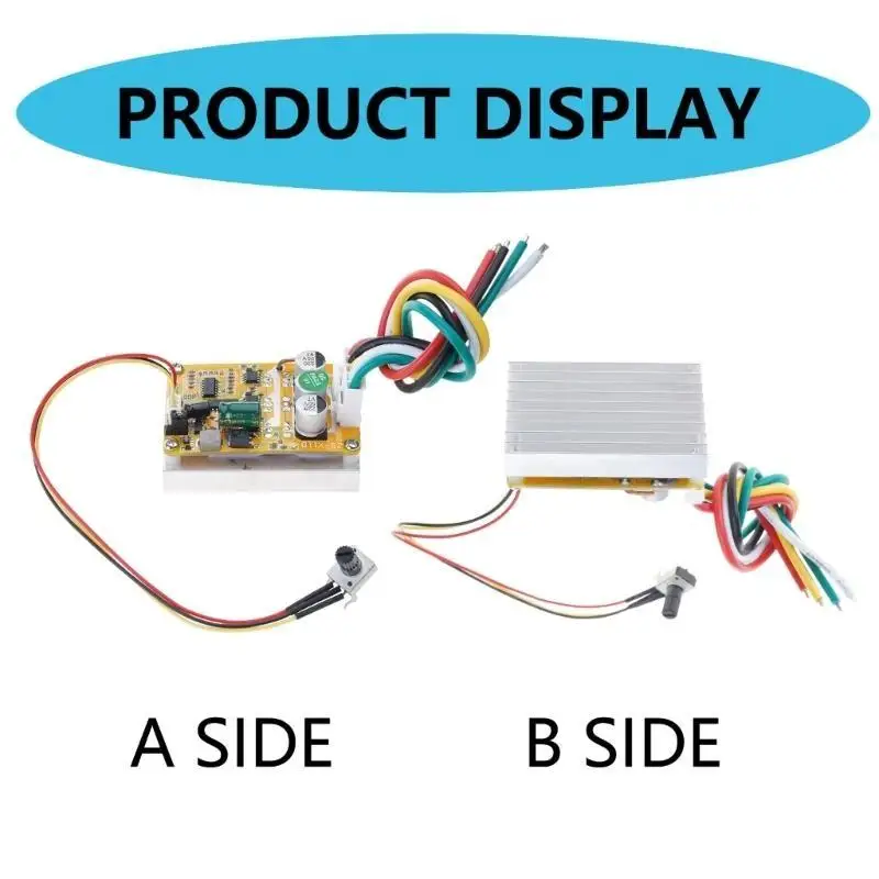 

R53C BLDC Three Phase 5-35V 350W Brushless Without ​Hall Motor Controller