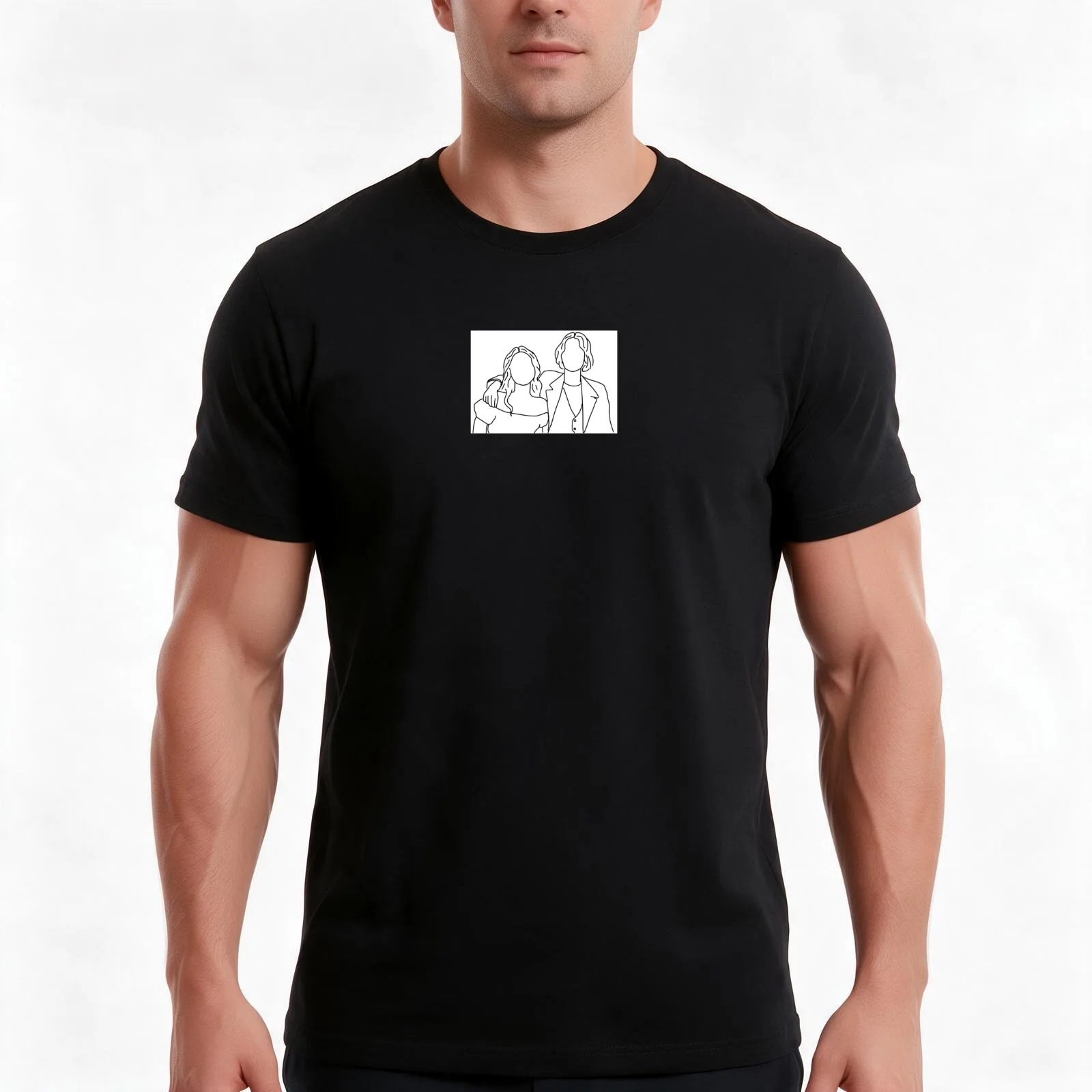 casey and izzie atypical T-Shirt, Summer Casual Cotton Tee, Oversized Streetwear Tops, Vintage Graphic Print, Unisex Men Women
