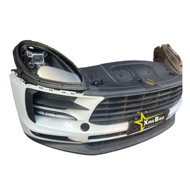

Original Car Bumper for Macan 95B for Porsche Macan 95B Front Bumper With Headlights Grilles Fog Lights 2.0T 3.0T