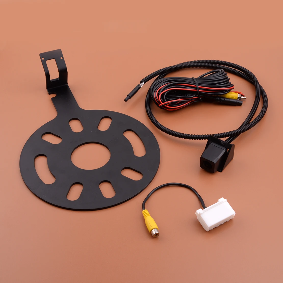 

Резервная камера заднего вида, кронштейн для шин и входной видеожгут, подходящий для Jeep Wrangler