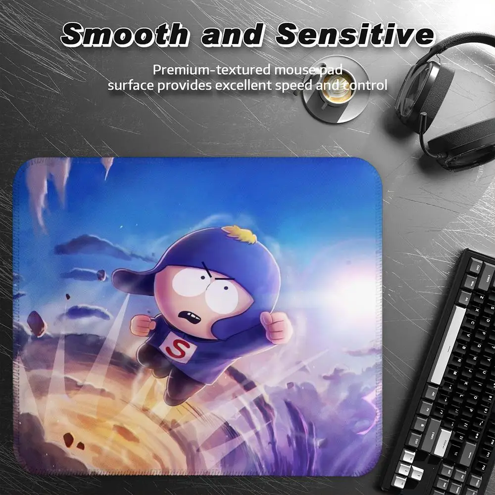 

Коврик для мыши South P-Park, офисные аксессуары, игровой маленький коврик для мыши, настольный коврик, офисный коврик, коврики для геймеров, аниме-гаджеты, компьютерная мышь