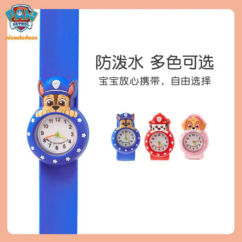 Paw Patrol Kids Watch Boys Girls Slap Bracelet Watch Children Cartoon Wristwatch Toy Watch Detachable Birthday Gift For Kids view 4