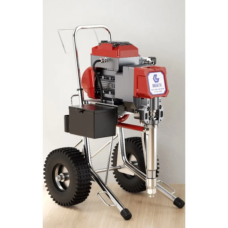 New Product High Pressure Airless Paint Putty Spraying Machine With Piston For Wall Painting Machine GTB980