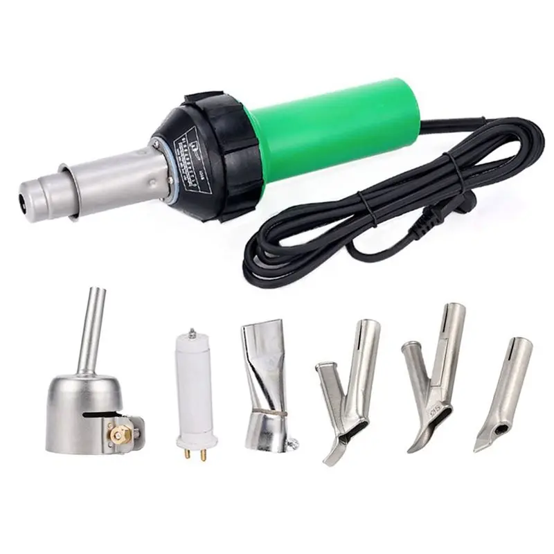 AB66-1600W Heating Tool Hot Air Blower PVC Welding Tool Plastic Welding Tool For PP/PE/PVC Sheet/Pipe EU Plug