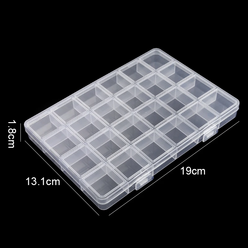 Transparent Storage Mini Container for Storage of Small Items Beads Earring Box,Furniture Small Tools,Accessories,Handmade Parts