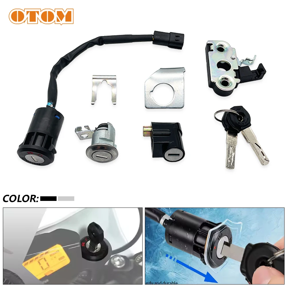 OTOM Electric Motorcycle For Surrn Ultra Bee Lock Kits OEM Key Switch Sets Original Whole E-bike Lock Full Bike Three Sets Locks