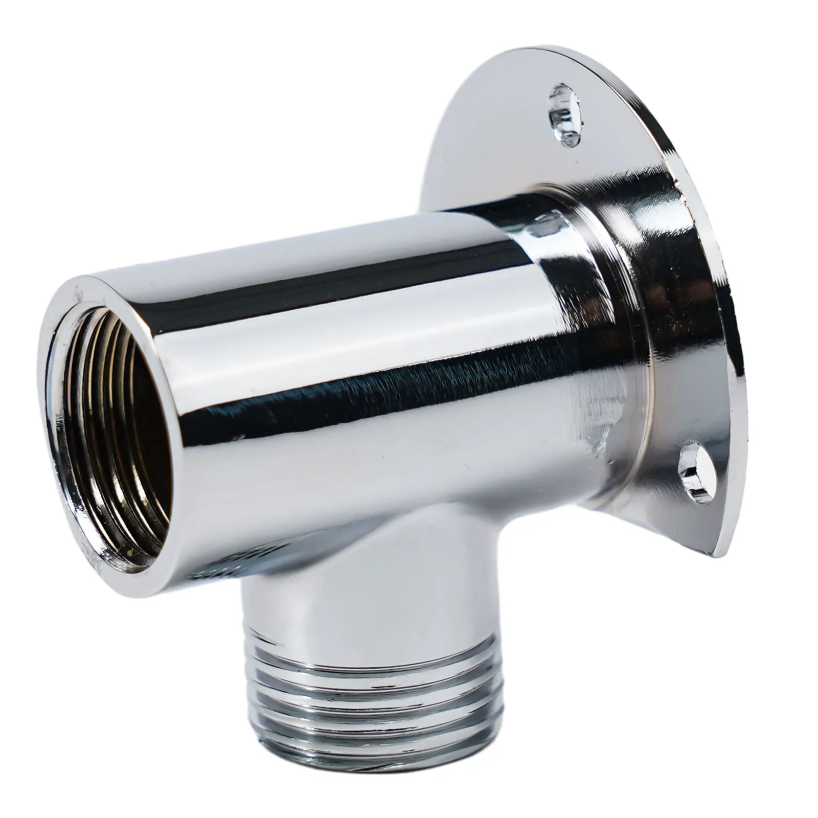 1Pc Universal Shower Arm Extension Joint Stainless Steel Wall Mounted Shower Head Arm Bathroom Accessories Fit Most Shower Heads