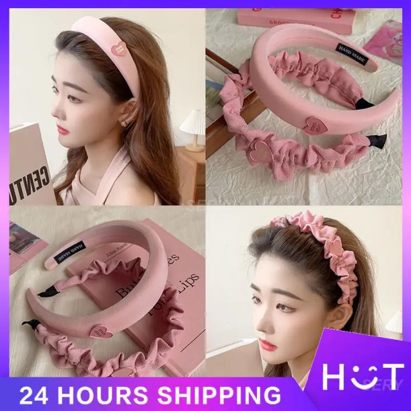 

Card Fine Workmanship Face Wash Hair Hoop Headwear Hair Bundle Multi-style Optional Sponge Ppc Headband Multipurpose