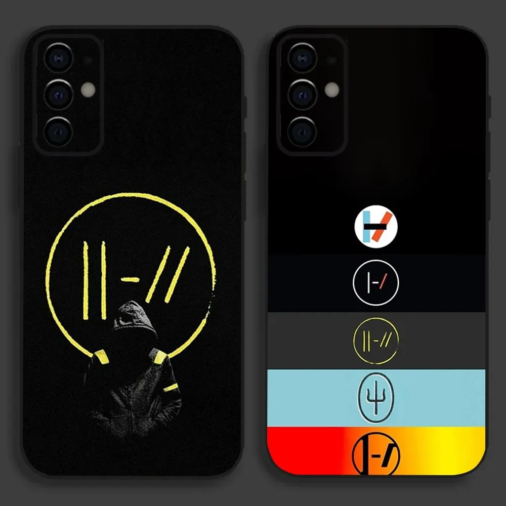 T-Twenty one pilots Phone Case For Samsung S24,S21,S22,S23,S30,Ultra,S20,Plus,Fe,Lite,Note,10,9,5G Black Soft Cover