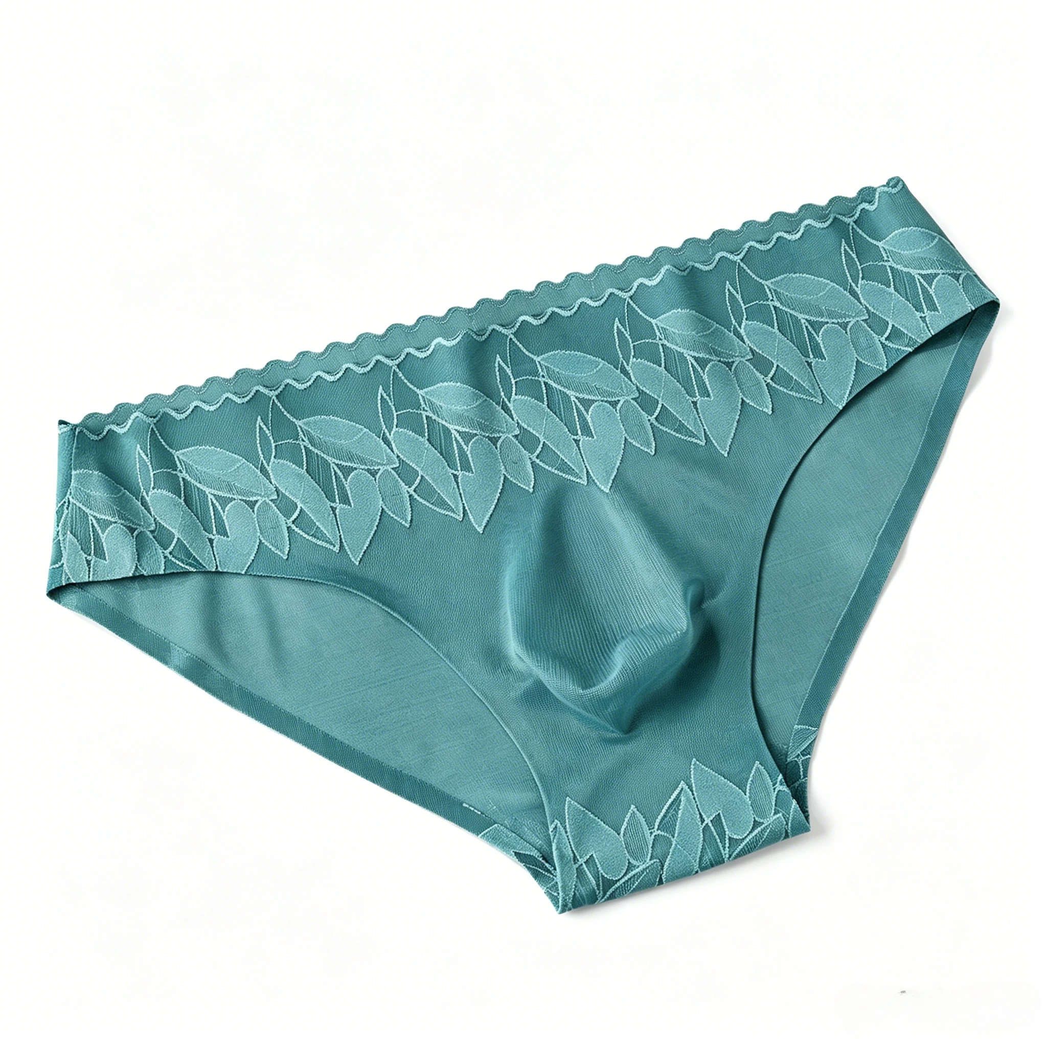 Spitzen-Bikini-Slip für Männer 3D U-konvexer Niedrigschnitt Nahtlose Sexy Unterwäsche Leichtgewichtig Schnelltrocknend Weich Ultradünn Tägliche Unterhose