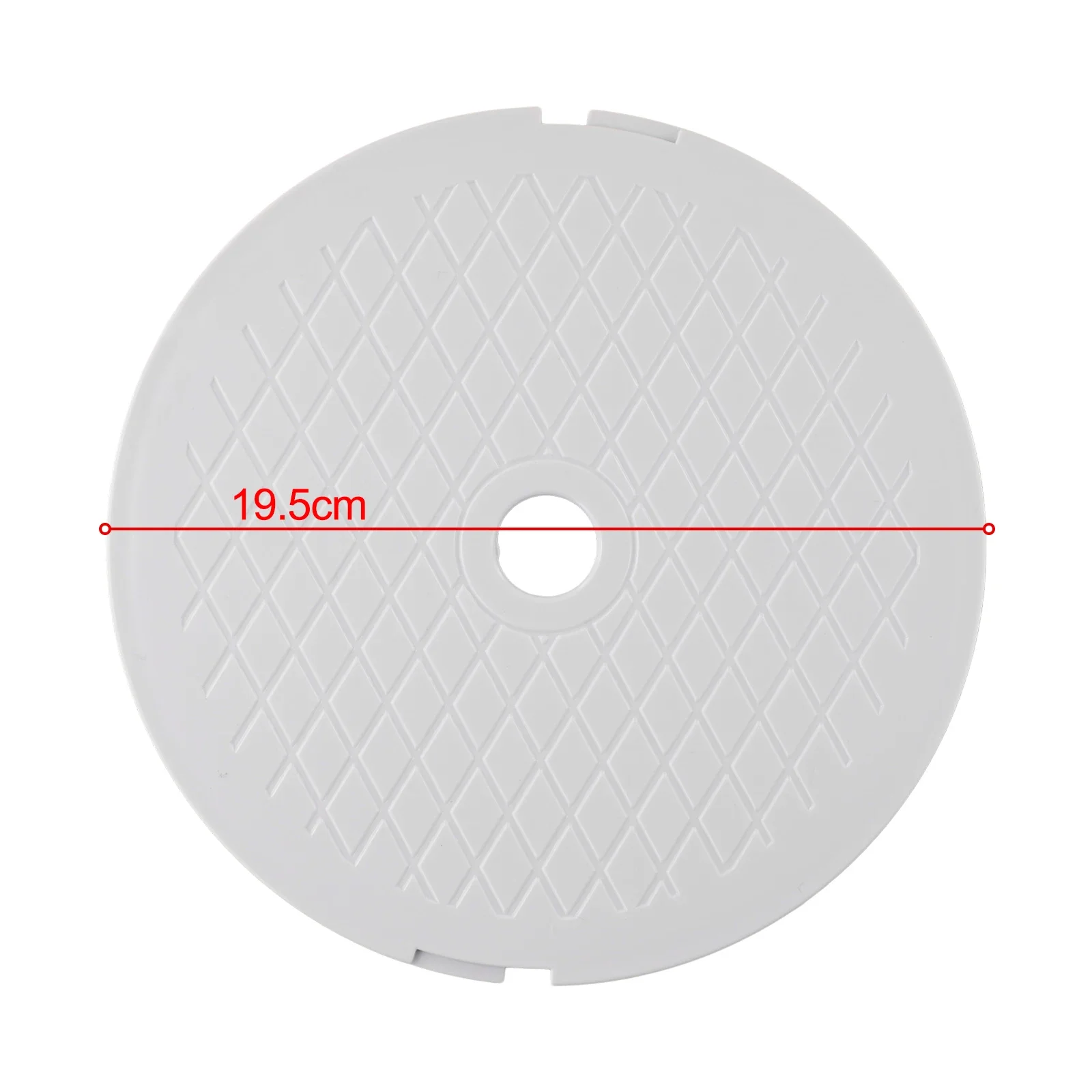 Plastic Pool Skimmer Lid Cover Replacement for Hayward SPX1096 Skimmer with 195mm Diameter and 22mm Inner Hole