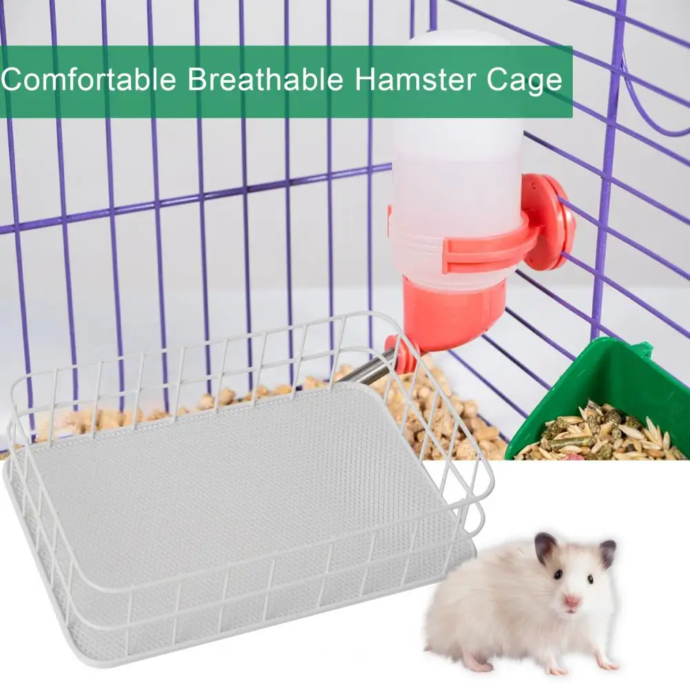 Spacious Nest with Ventilation Holes Chew-proof Rat Cage Hanging Platforms Bed for Hamsters Guinea Pigs Ferrets for Squirrel