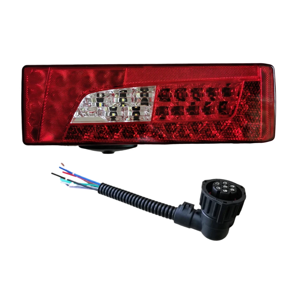 ⑤SCANIA スカニア タイプ 24V専用 LEDテールランプ ボルボ ユーロ