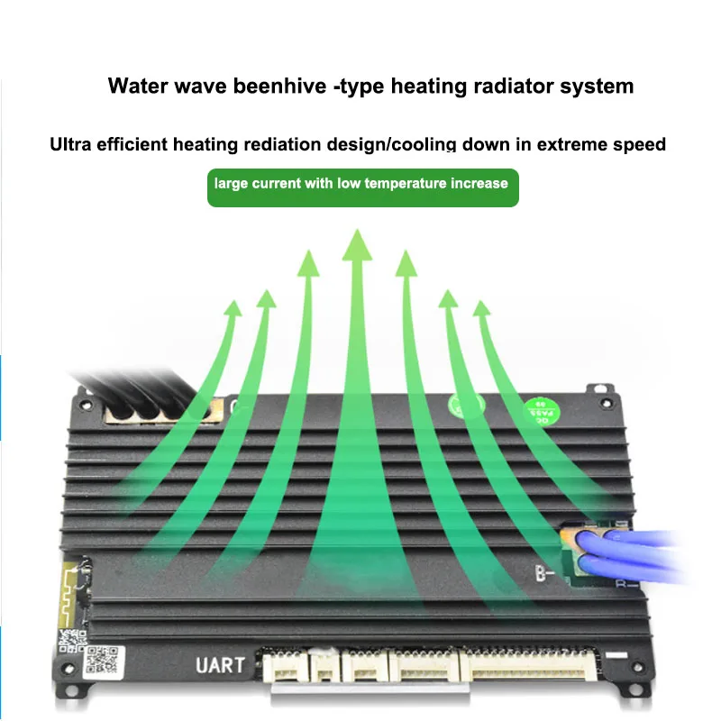 Imagem -04 - Smart Bms com Corrente Constante de Uart 6s 7s 24v 10s 36v 13s 14s 48v 16s 17s 60v 20s 21s 72v 150a 200a