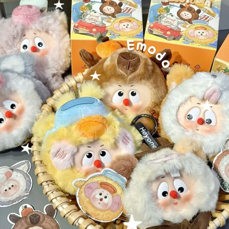 

2025 New Product Emodo First Generation Mododo Series Fluffy Animal City Blind Box Anime Peripheral Trendy Toy Gift Blind Box