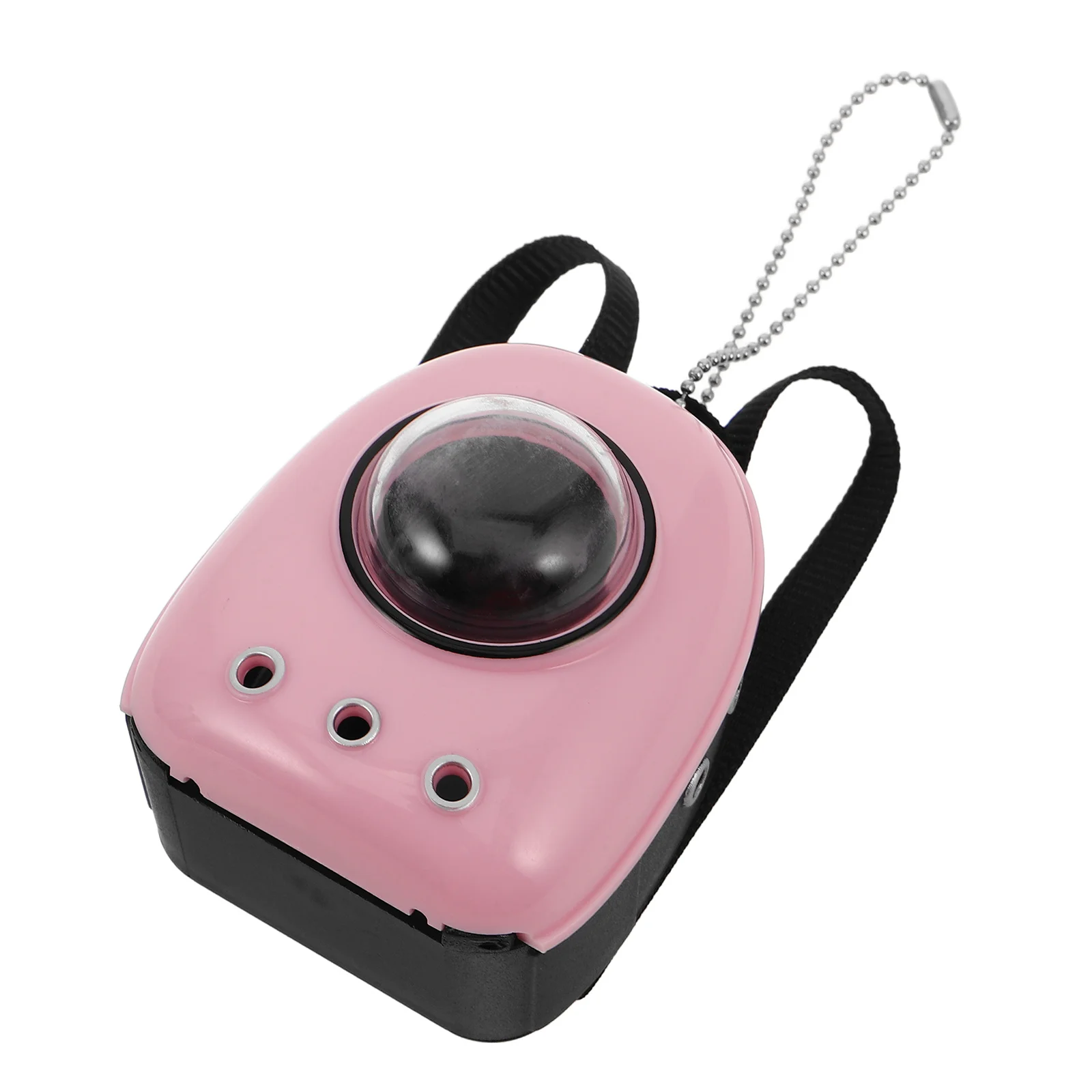 

Mini Space Cat Carrier Backpack 1:12 - Detachable Design Dollhouse Pet Accessory for Easy Cleaning Role Play Fun