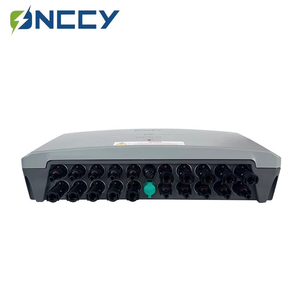 10P Firefighter safety switch，1600VDC Firefighter switch for solar panels，PV Solar IP66 Rapid shutdown 40A