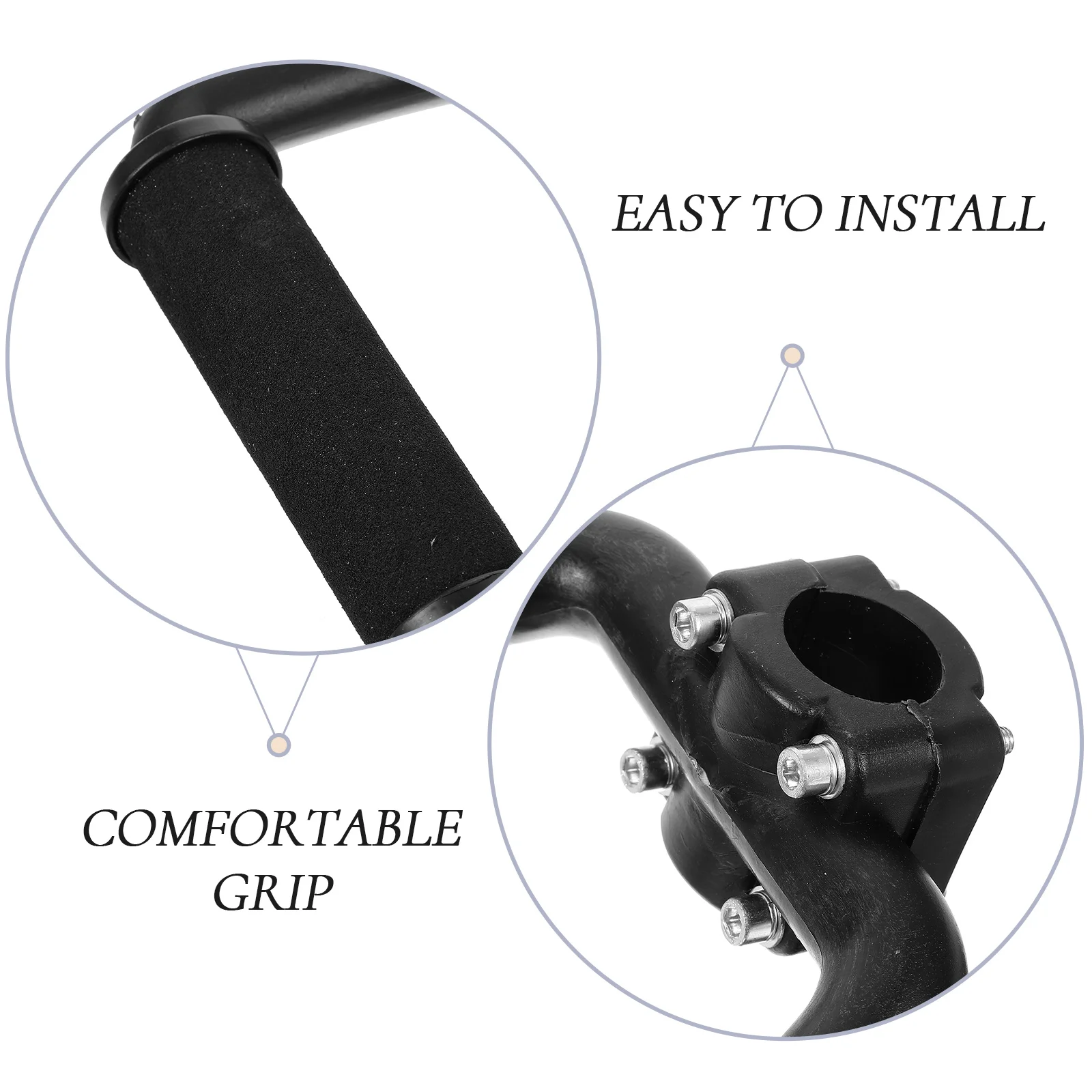 

Universal Lawn Mower Replacement Grip For Trimmer Brush Cutter Engine Parts Durable Work Pole Edger Knob Practical Backpack