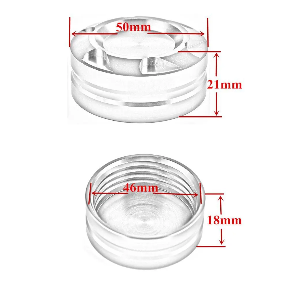 Moto pompa freno posteriore coperchio vaso olio coperchio tazza olio adatto per KTM DUKE125 200 390 690 990 RC390 lega di alluminio