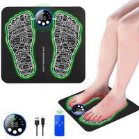 Intelligent EMS Foot Massage Pad Pulse Physiotherapy Foot Pad Micro-current Foot Massager Acupuncture Point Foot Therapy Machine