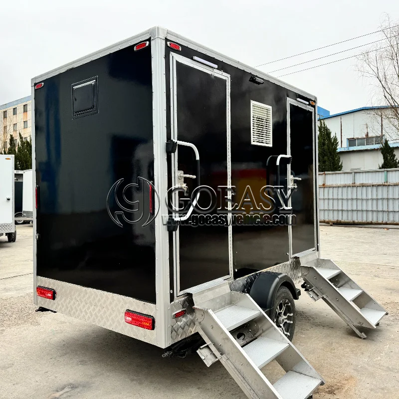 Innovative Factory-Made Portable Restroom Trailer – Luxury Outdoor Shower and Bathroom