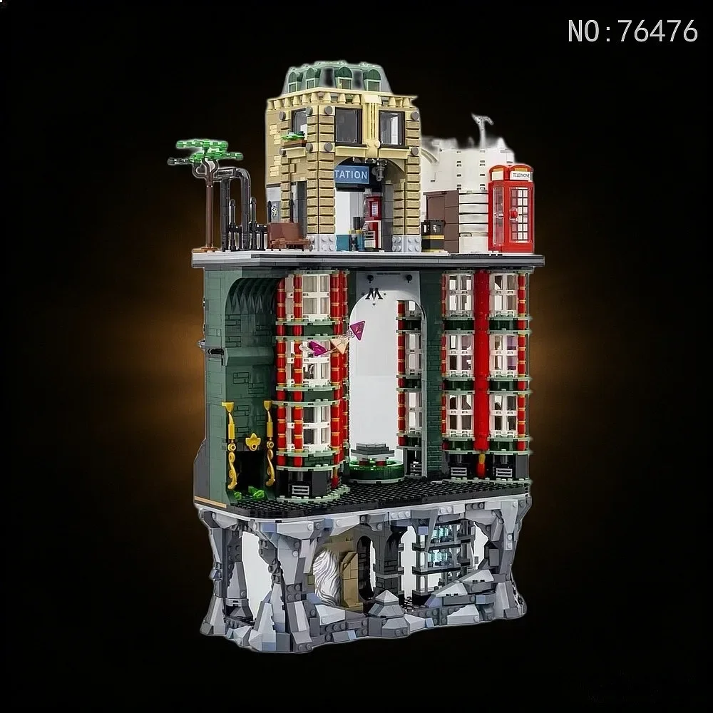 New Arrival Europen Magic Model Building Blocks Architecture Modular Castle Assemble Birthday Toys For Adult Christmas Gifts