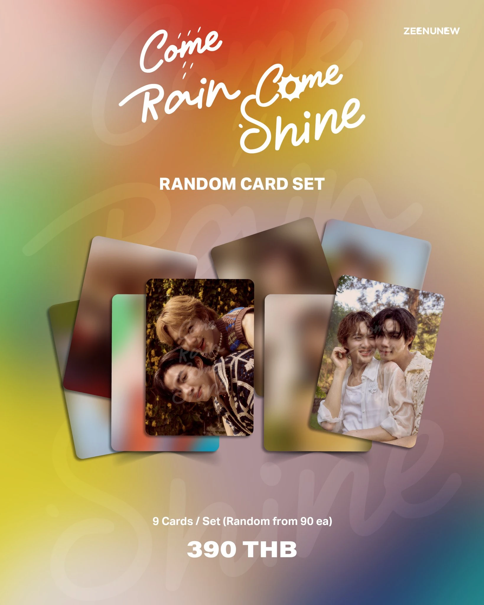 ใหม่ ZeeNunew 3rd photobook boxset สินค้าต้นฉบับอย่างเป็นทางการ ขายล่วงหน้า ดาราไทย ZeeNunew