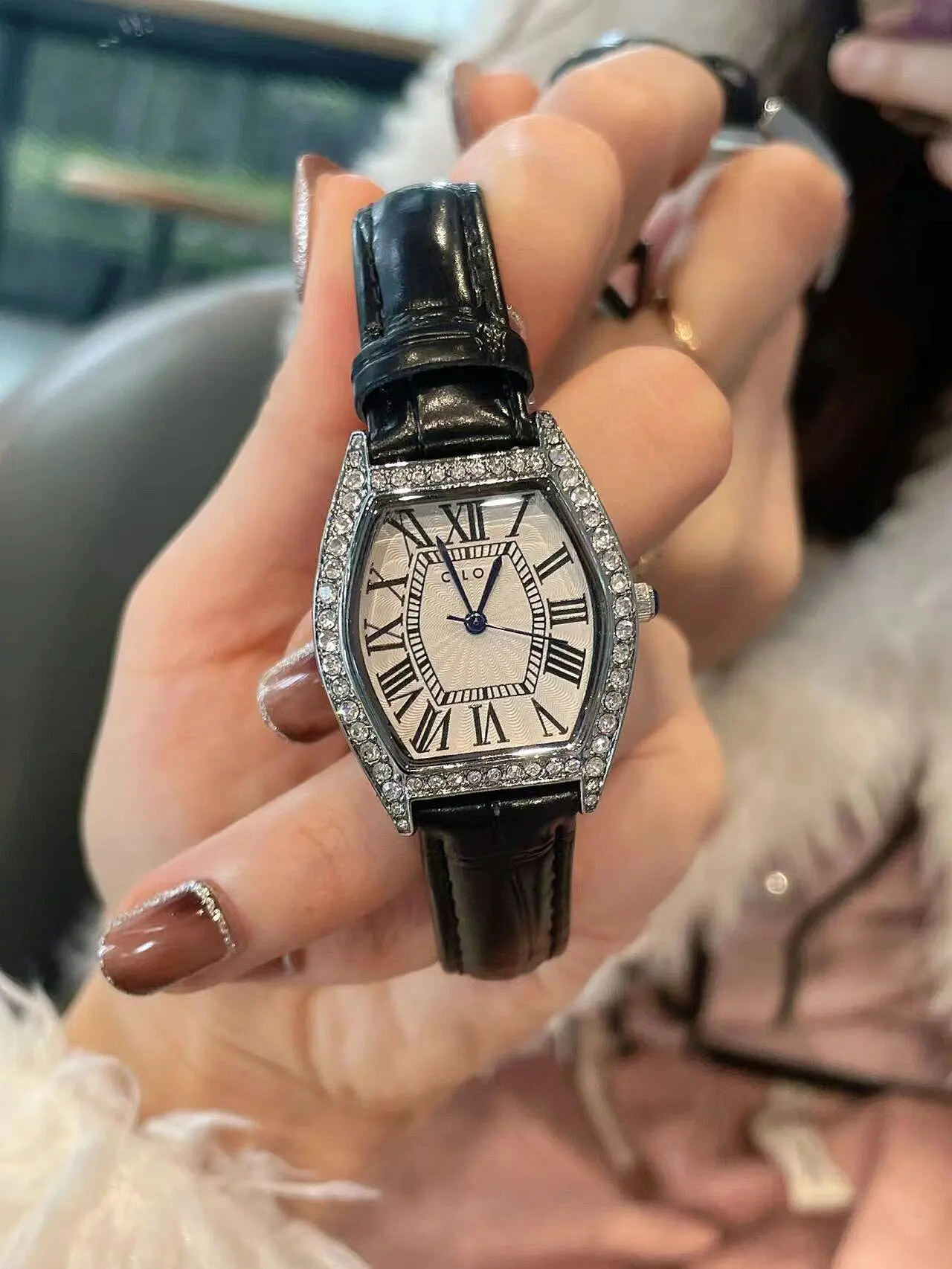 2024 Ciloa Latest Square Watch Fashion Diamond Watch Women's Watch