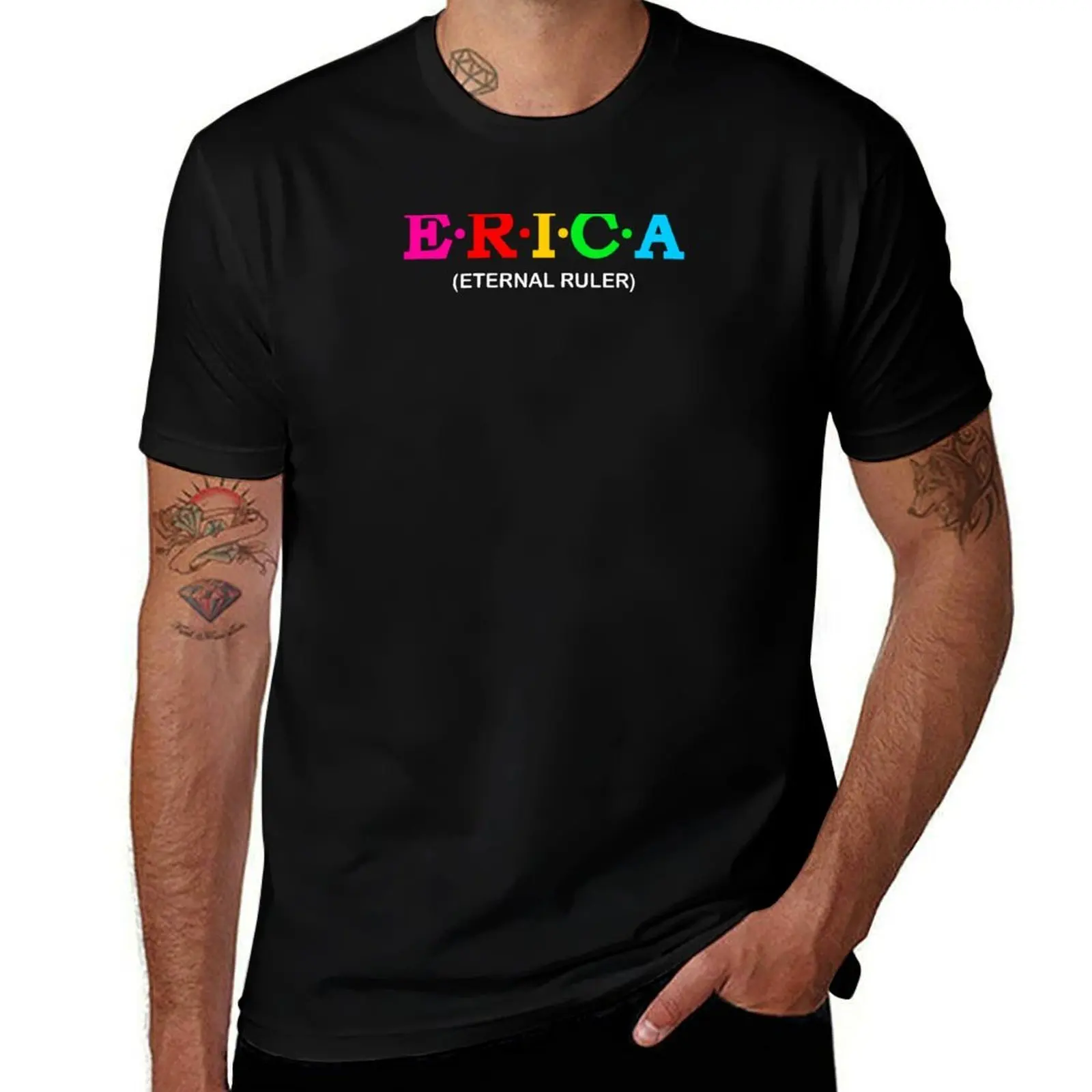 Erica - Eternal Ruler. T-Shirt All Match Basic Short Sleeve Top T-Shirt