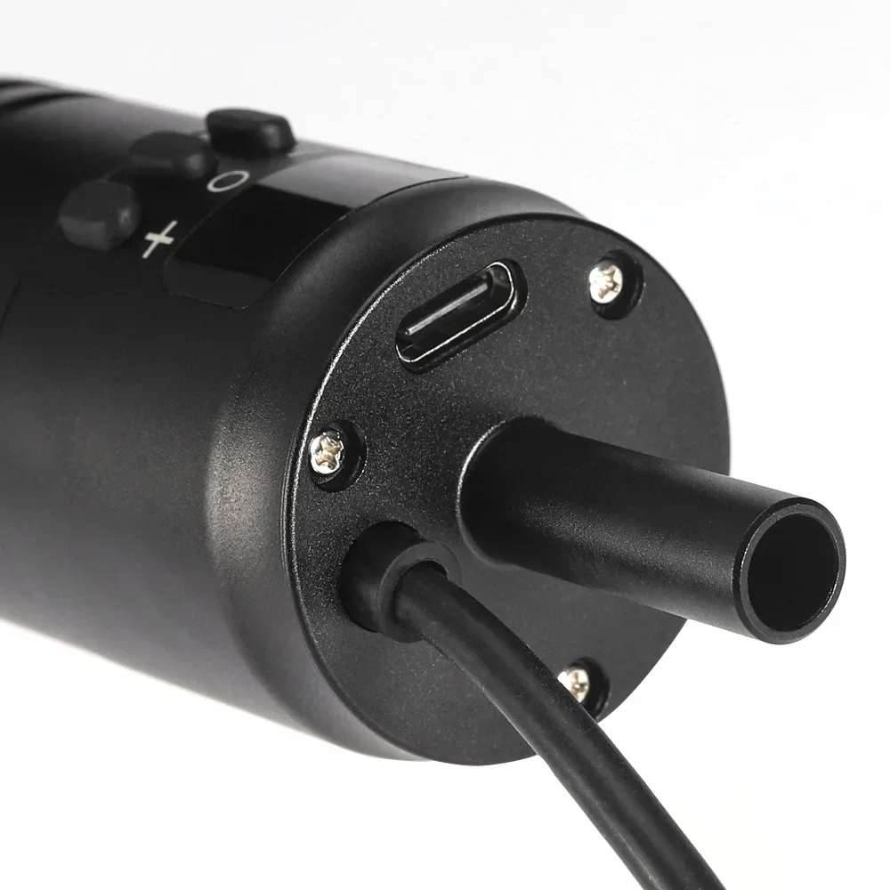 Portable Wireless Tattoo Power Supply Kit 1600mAh Battery Grip Integrated RCA Charging For Tattoo Cartridge Machine Supplies - Image 5