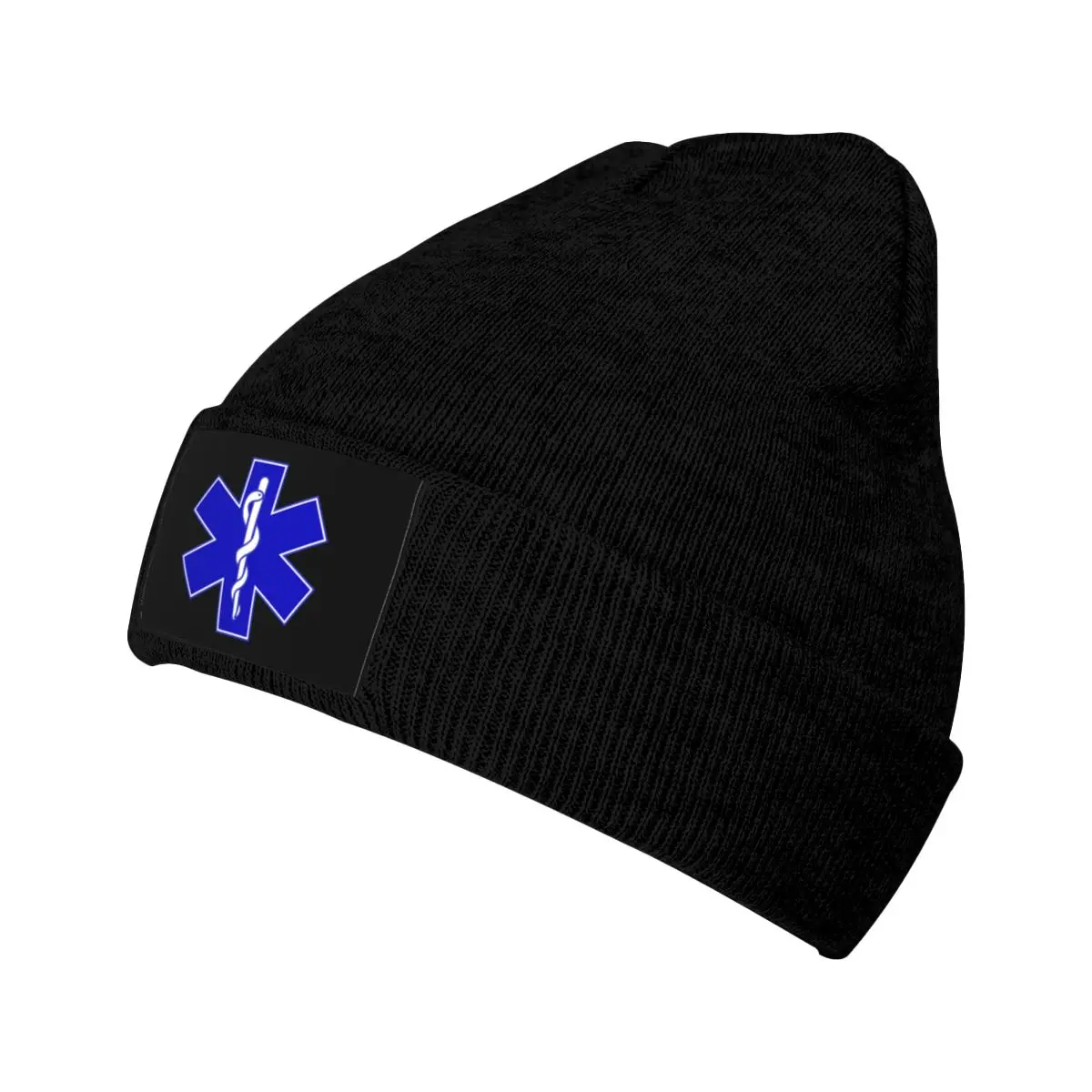 Custom Emt Star Of Life Bonnet Hat Knitting Hat Men Women Hip Hop Unisex Adult Paramedic Medical Winter Warm Beanies Cap