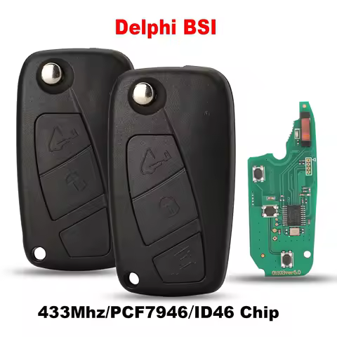 jingyuqin Car Key For FIAT doblo qubo 500 Punto Evo Grande fiorino For Peugeot bipper Citroen Nemo vauxhall combo For Ford KA