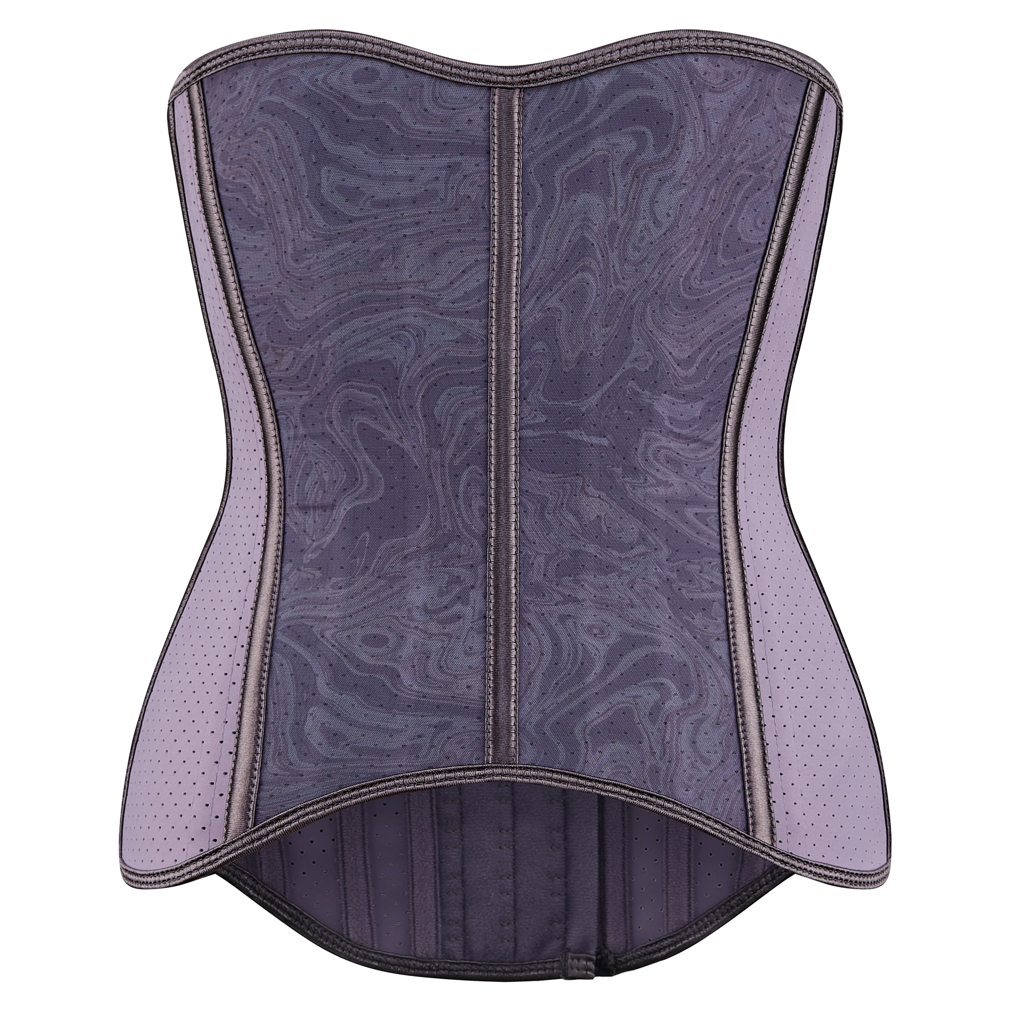 Damski satynowy gorset w stylu vintage pod biustem Victoria Corset, gorset bielizna urządzenie do modelowania sylwetki pas wyszczuplające w talii