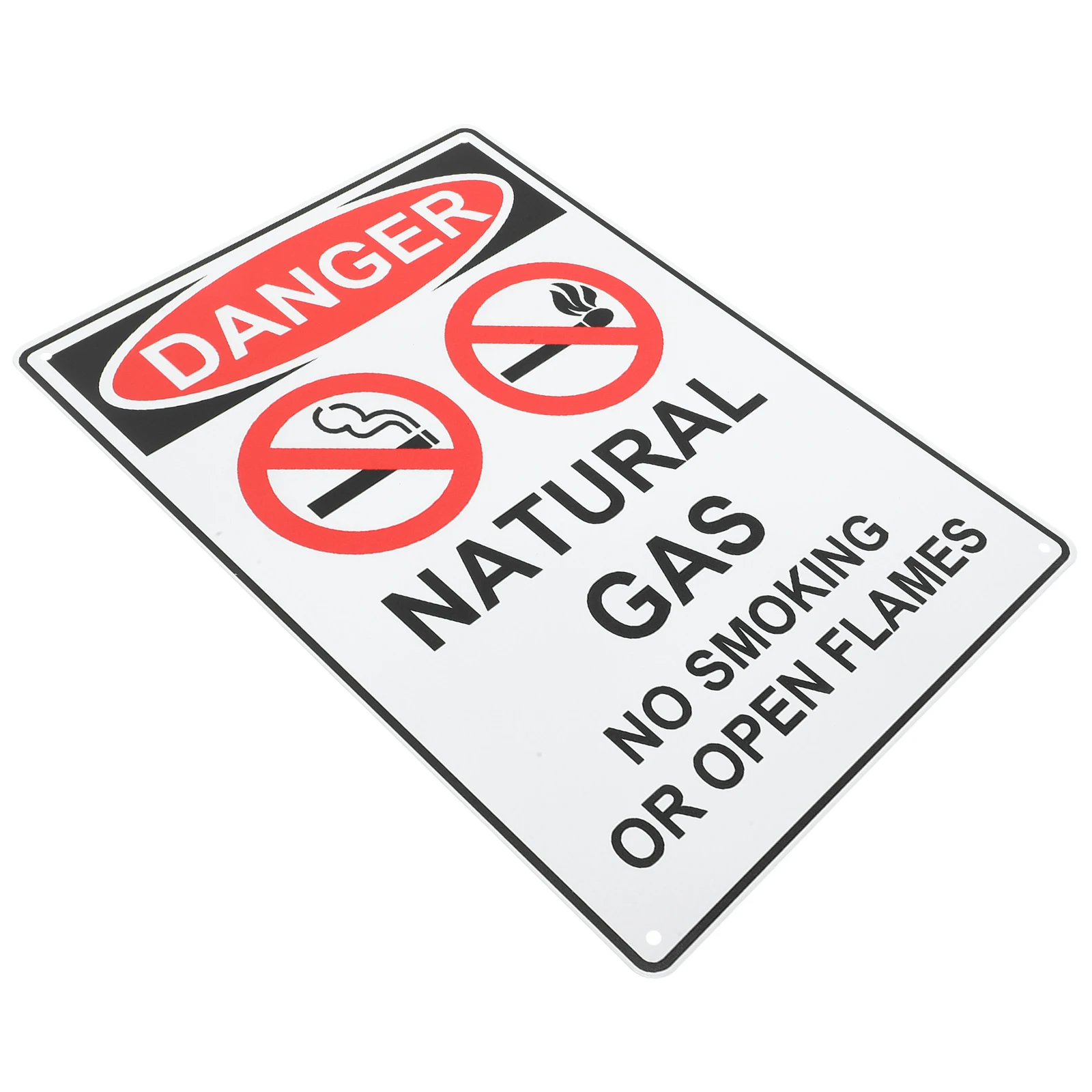 

No Smoking Warning Signs Metal Reminding Sign Iron Sheet Road Signs Wall Mount 20x10cm White Simple Public Private Hotel