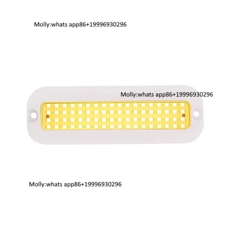 Marine Waterproof LED Boat Lights 130mm Warm White LED for Ship Yacht Boats with IP68 for Pool and Swimming Pool
