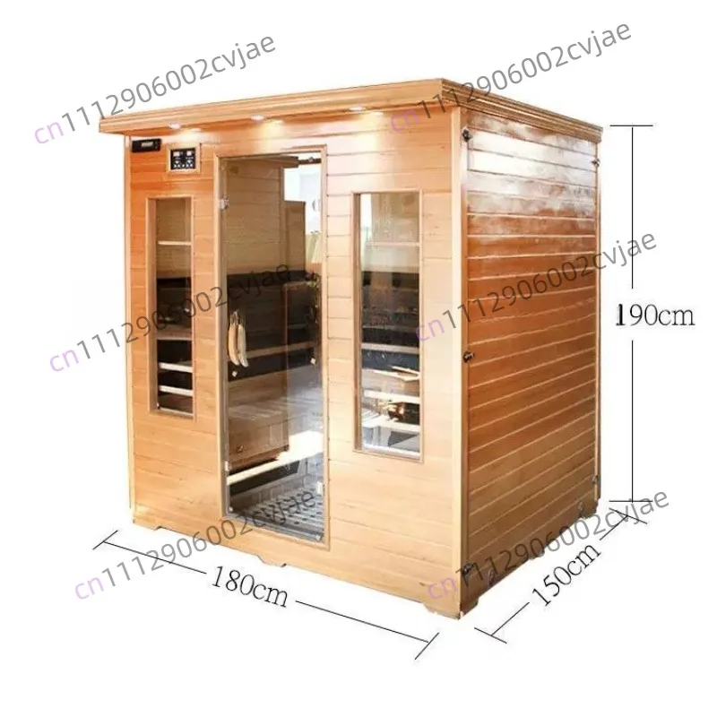 Far Infrared Steam Room Commercial Household Light Wave Room Spectrum House Tomalin Mobile Sauna Six-person Type