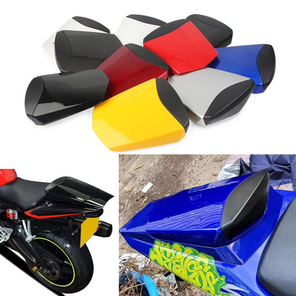 Motorcycle Pillion Rear Seat Cover Cowl Solo Fairing Rear Tail For Yamaha YZF R6 2003 2004 2005 YZF-R6