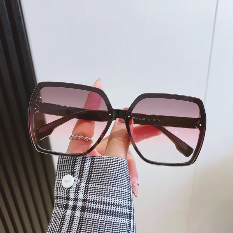 نظارات شمسية كريستالية ماسية عتيقة للنساء، نظارات شمسية مربعة لامعة، ظلال وميض للسيدات #4