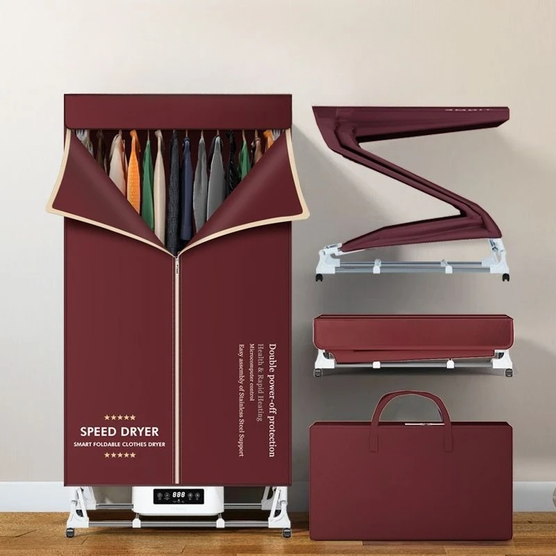 Dryer Household small foldable dryer Quick drying large capacity Installation-free wardrobe