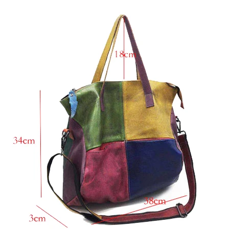 Imagem -06 - Bolsa de Semana de Couro de Vaca Extragrande para Mulheres Bolsa Crossbody Grande Capacidade Designer Overnight Extragrande Luxo Designer Patchwork 2024