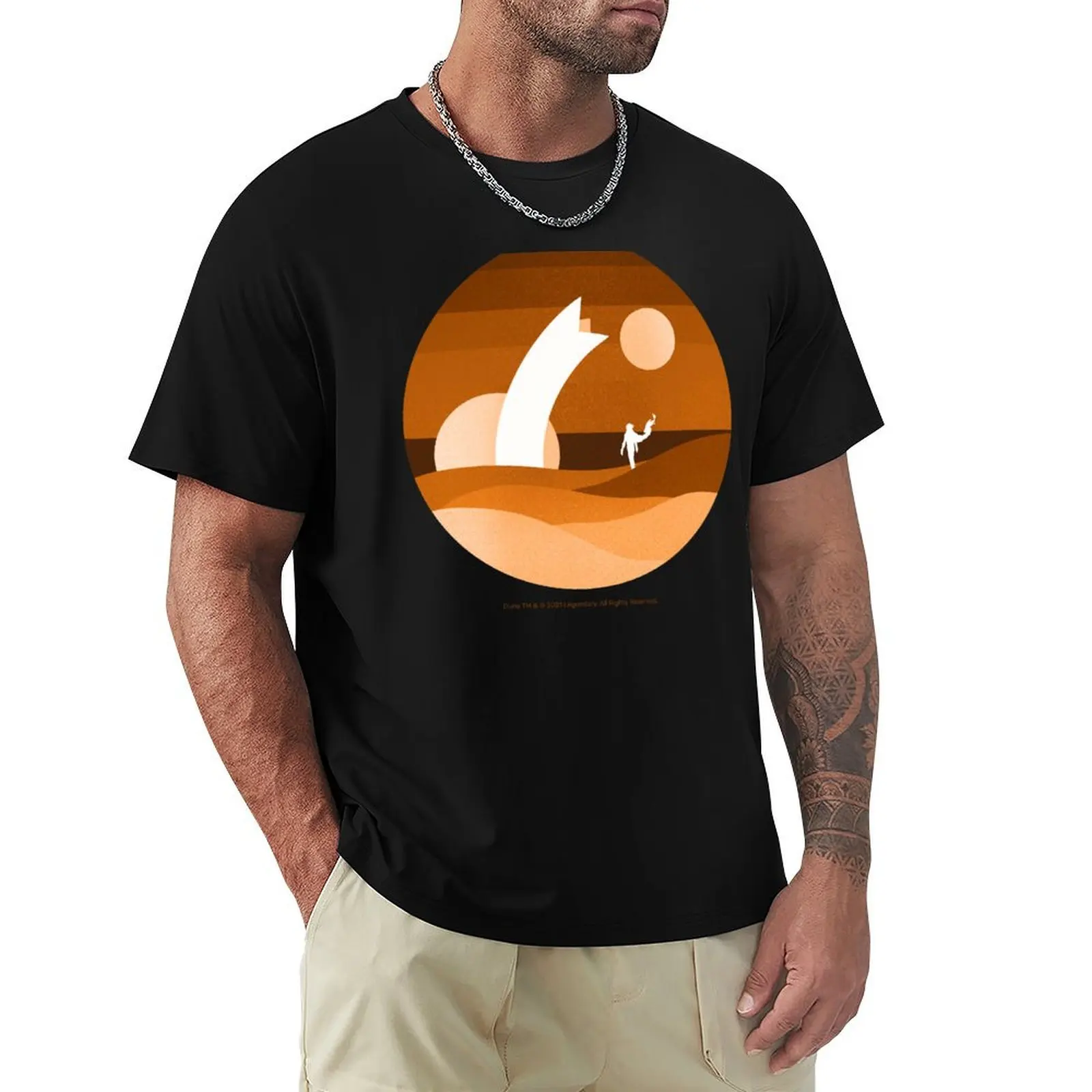 

Minimalist Arrakis, Neutral T-Shirt fashion shirts graphics mens shirts graphic tee