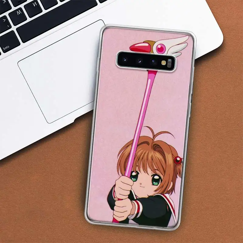 Card Captor Sakura Anime Phone Case For Samsung Galaxy M21 M12 M31S M32 M51 M52 Note 20 Ulte 10 Plus 9 8 J4 J6 + J8 M11 F52 F62