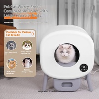 deodorizing oversized self-cleaning smart automatic cat box electric cat toilet oversized smart box