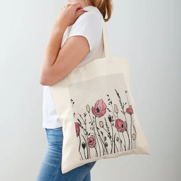 

Summer Field (neutral remix) Tote Bag Shopper bag tote bags men canvas tote bags
