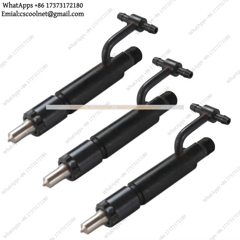 JS01 3pcs Fuel Injector For 3TNE82A 3TNE82 3TNV82 3D82 3D82EA Engine Parts Fuel Supply System Auto Parts