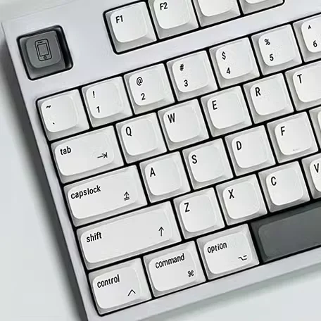 XDA Profile Keycaps For Apple MAC 127 Keys Japanese Russian Korean Thailand PBT Keycap For MX Switch Mechanical Keyboard GK61