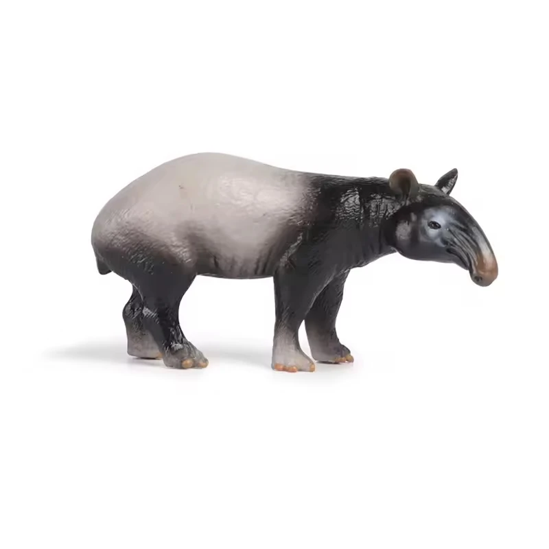 Simulation Big Anteater Model Asian Tapir Realistic Wild Life Wild Animal Tapir Model Toy Figurine Fairy Garden Cognitive